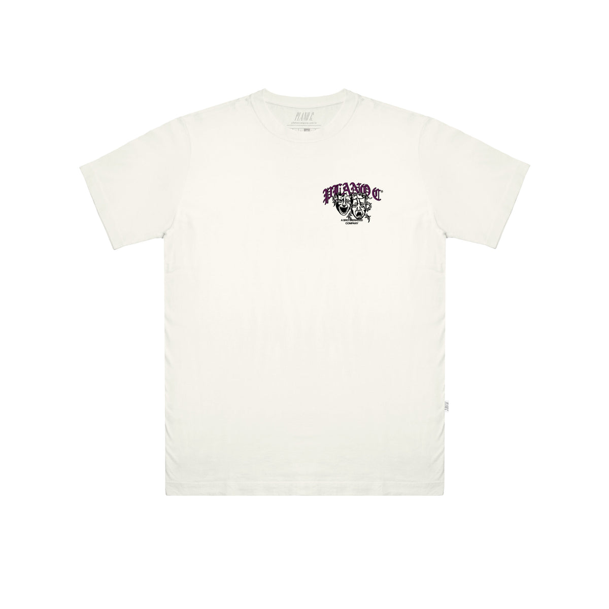Camiseta Plano C Laugh Now Cry Later Off White