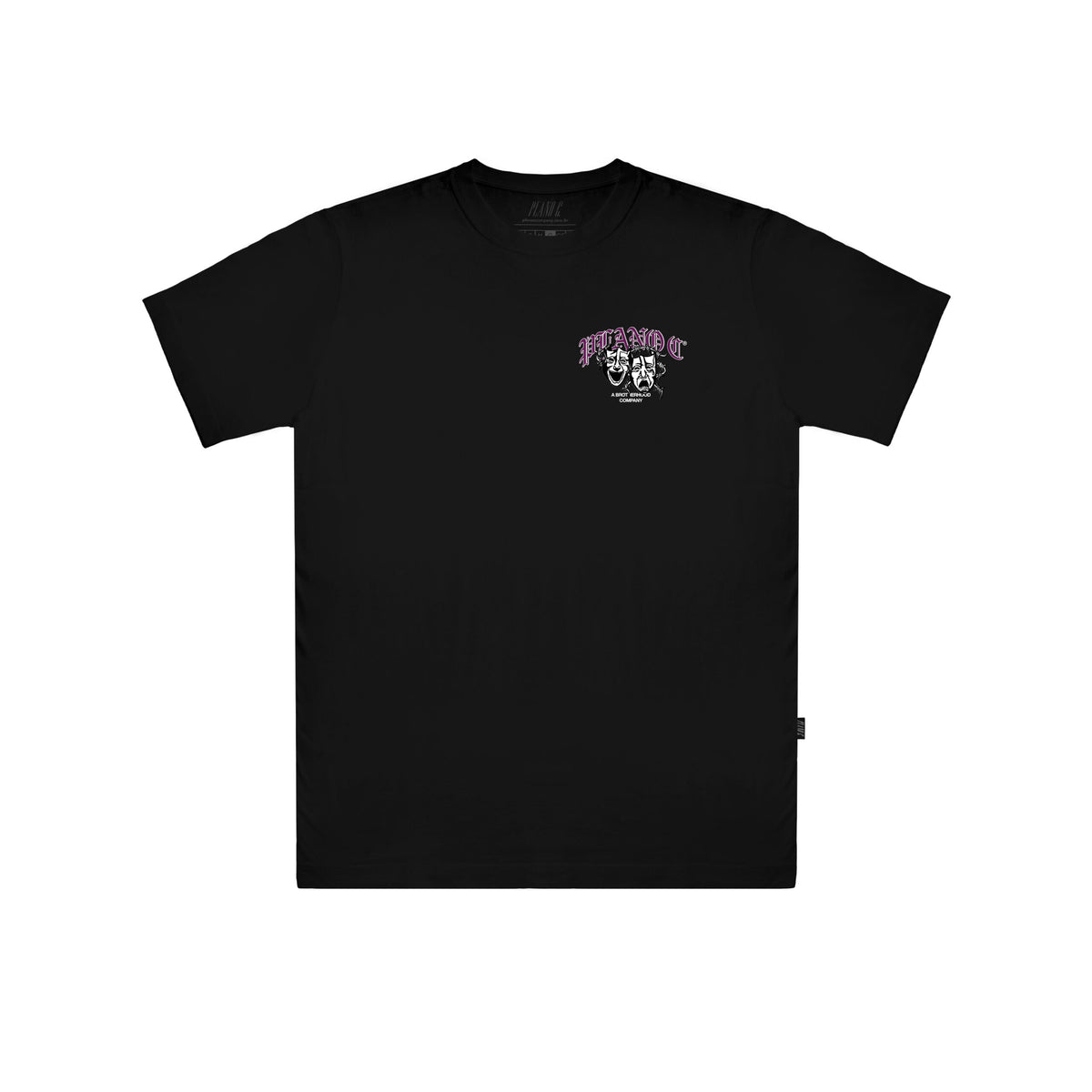 Camiseta Plano C Laugh Now Cry Later Preto