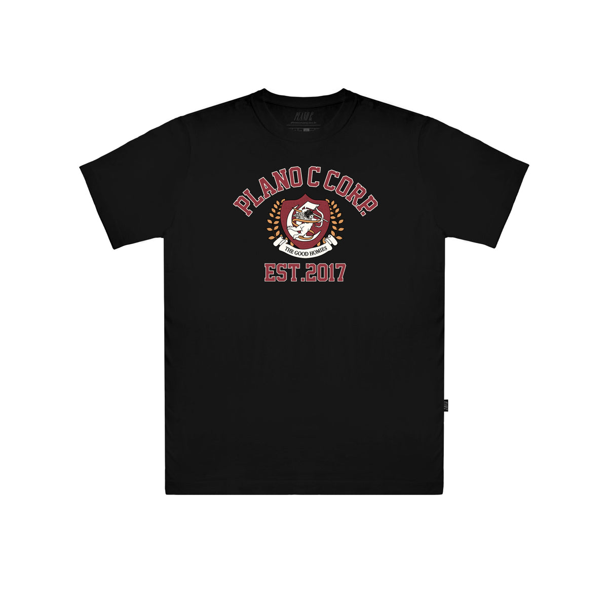 Camiseta Plano C Shield Black