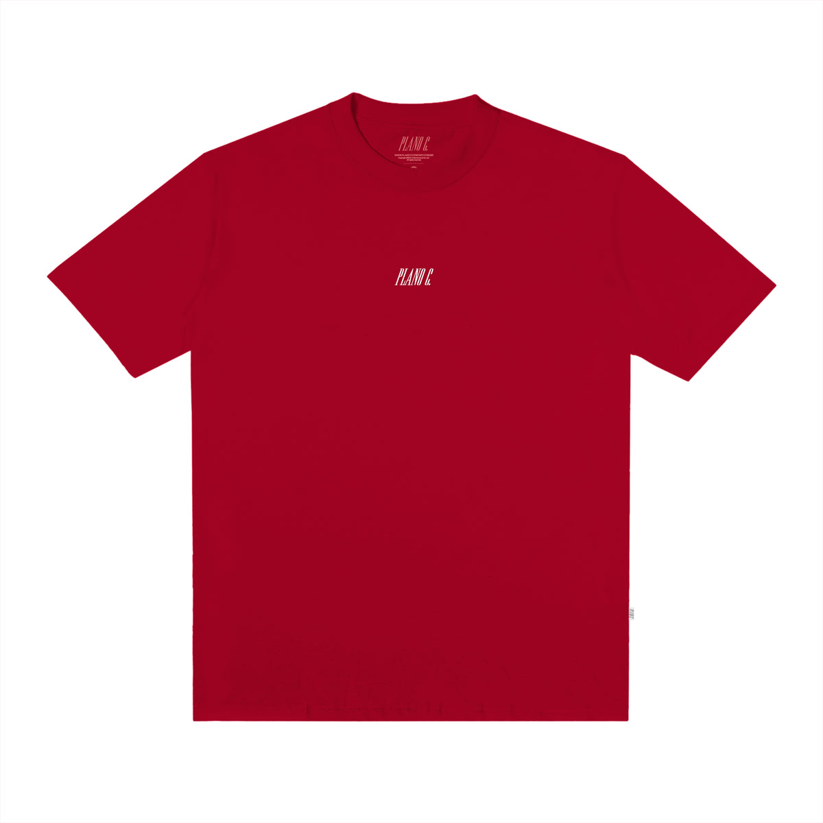 Camiseta Plano C Logo Vermelho