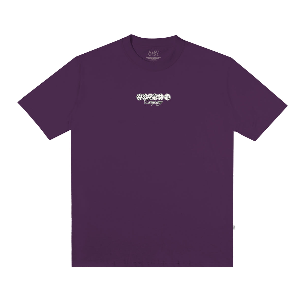 Camiseta Plano C Dice Game Roxo