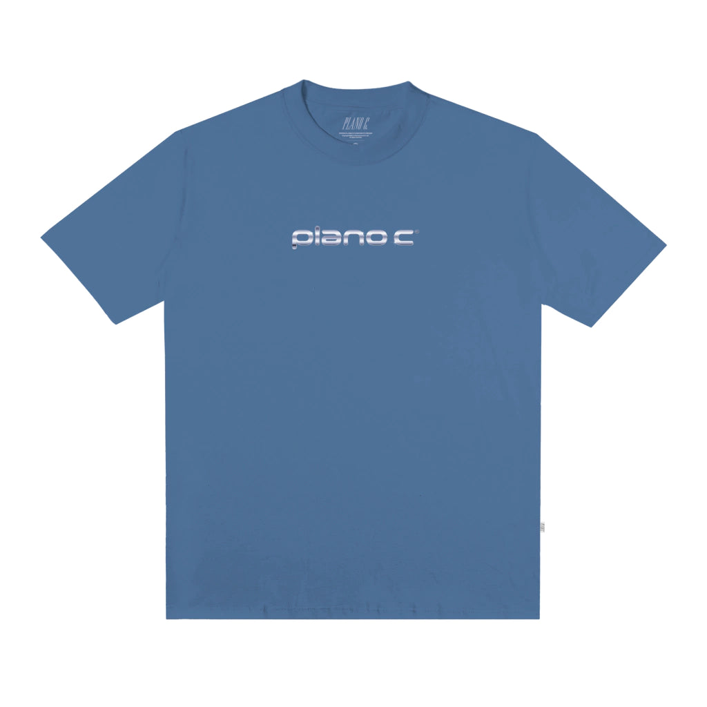 Camiseta Plano C Silver Azul