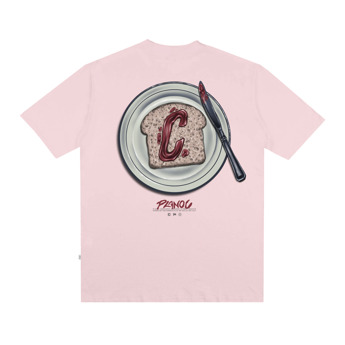 Camiseta Plano C Jelly Rosa