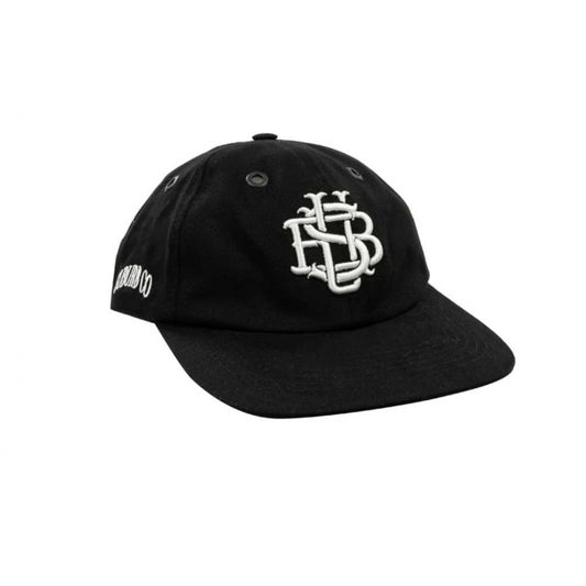 BONE SUBURB 6 PANEL  MONOGRAM  PRETO