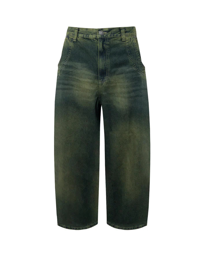 Calça Jeans Mad Curvas Musgo
