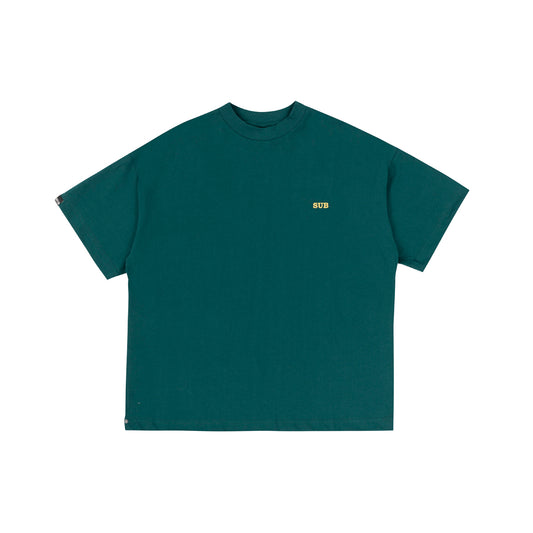 CAMISETA SUBURB KAYCHAIN BOXY VERDE