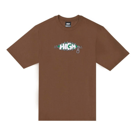 Camiseta High Zipper Brown