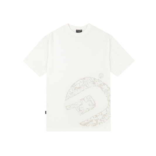 Camiseta Disturb Side Dstar In Off White