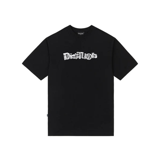 Camiseta Disturb Snow Camo Black