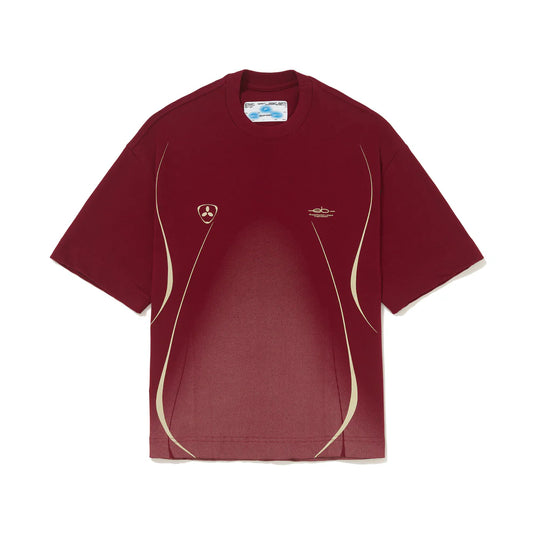 Camiseta Over "Sport Club" Vinho