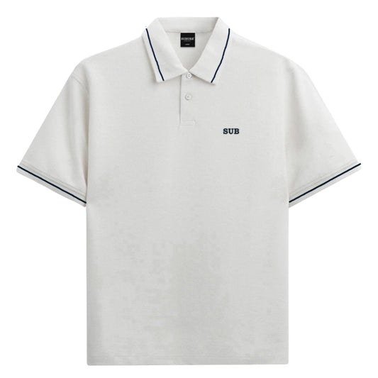 CAMISA POLO SUBURB DUO - OFFWHITE