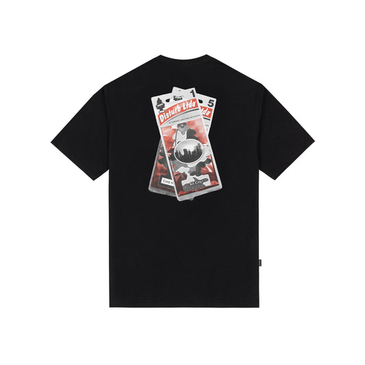 Camiseta Disturb Air Freshener Preto