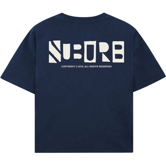 Camiseta Suburb Pictogram Azul