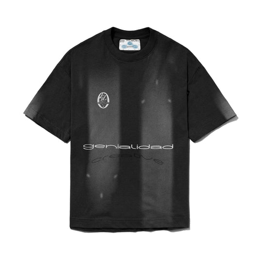 Camiseta Regular "Messias Jersey" Preto