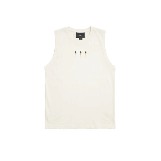 Regata Elo Regular "Ferrugem" Branco
