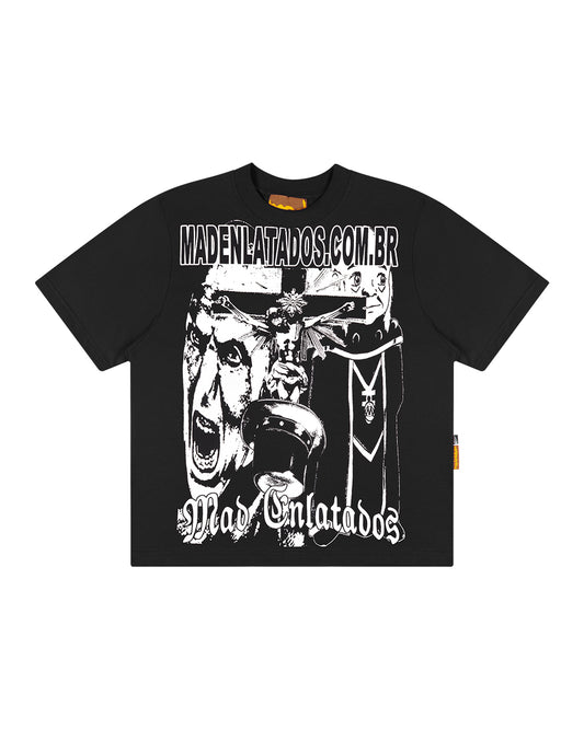 Camiseta Mad Acessa Meu Site Preta