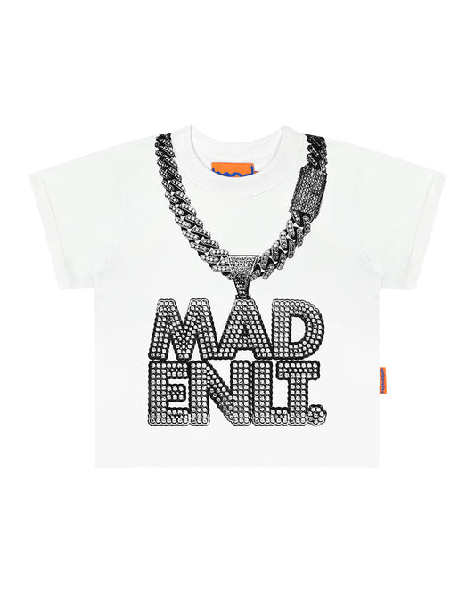 Baby Tee Mad Correntão Off-White