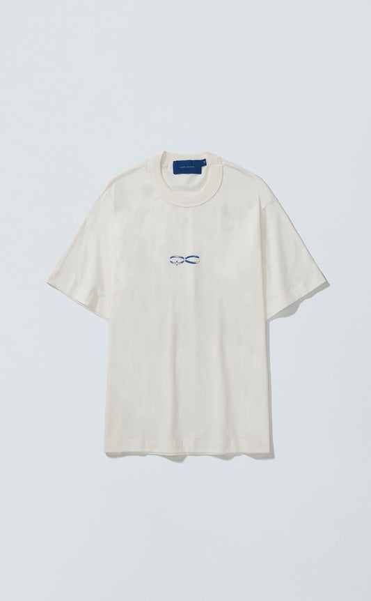 CAMISETA QC REGULAR OFF WHITE