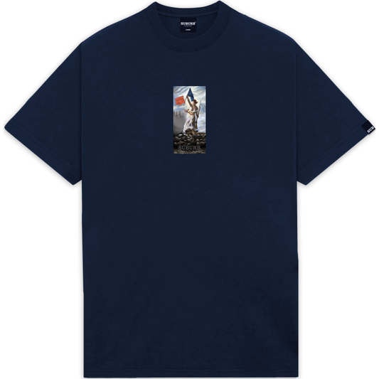 Camiseta Suburb La Liberté Azul Marinho