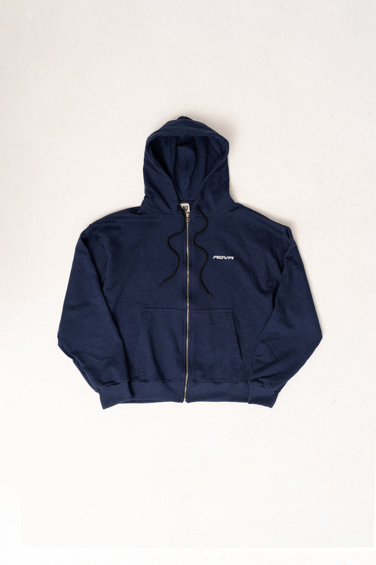 Zip Hoodie Aqva Navy