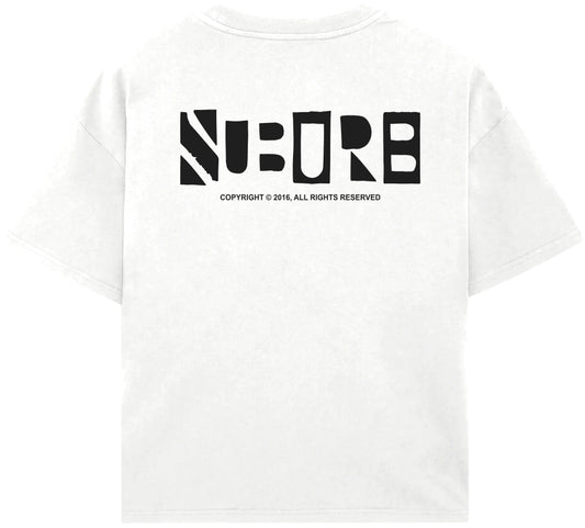Camiseta Suburb Pictogram Off White