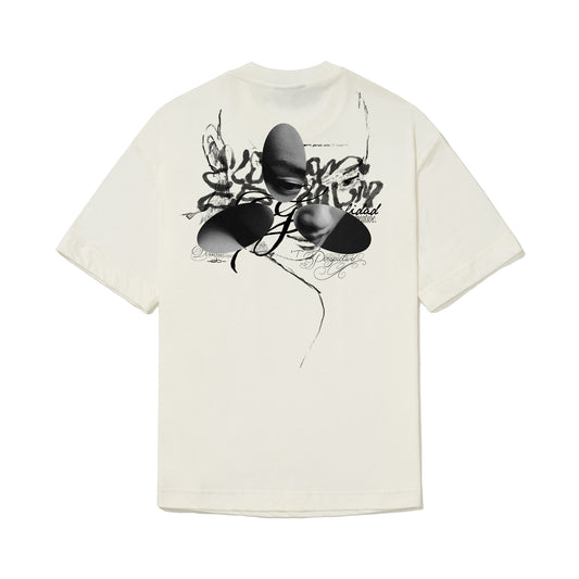 Camiseta Elo Regular "Perspective" Off White