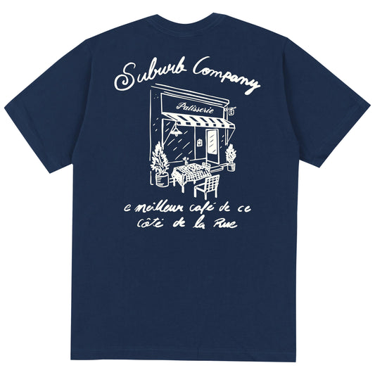 CAMISETA SUBURB REGULAR PATISSERIE AZUL