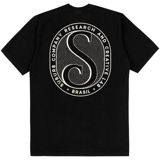 CAMISETA SUBURB REGULAR ICON PRETO