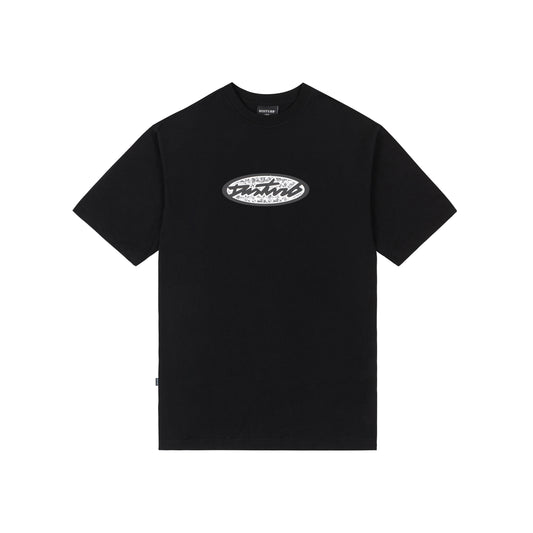 Camiseta Disturb Holographic Black