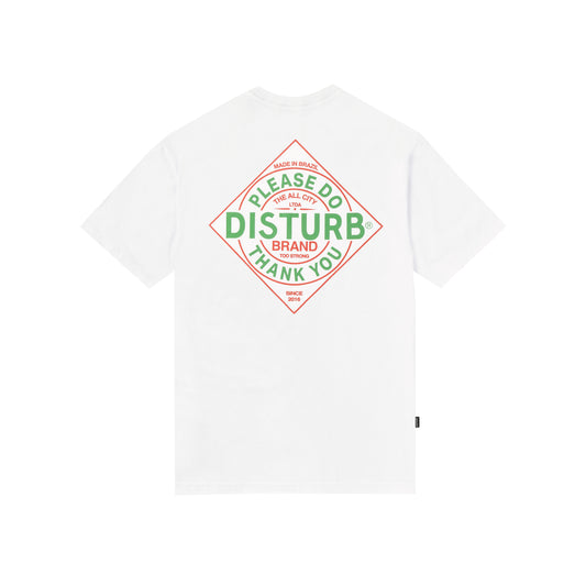 Camiseta Disturb Spicy White