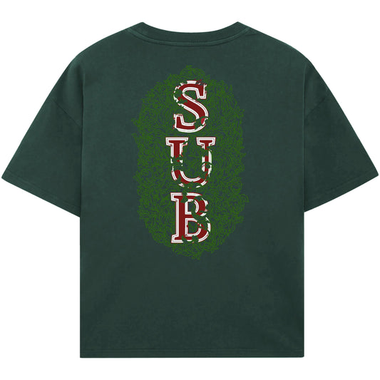 Camiseta Suburb Foliage Verde