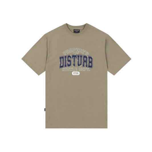 Camiseta Disturb Hustle DPT Beige