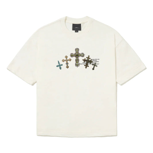 CAMISETA ELO OVER  AWAKE  BRANCO OFF.
