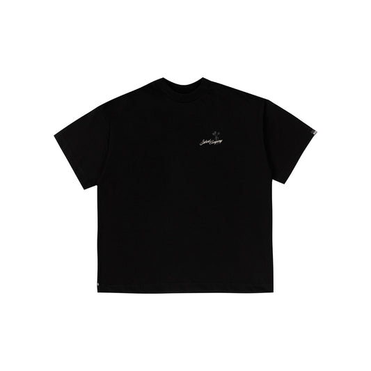 CAMISETA SUBURB DINNER BOXY TEE PRETO