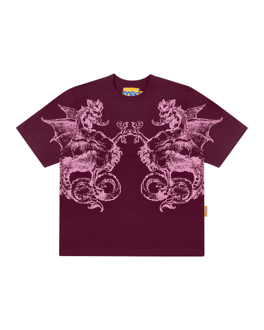 Camiseta Mad Pente Extendido Roxo