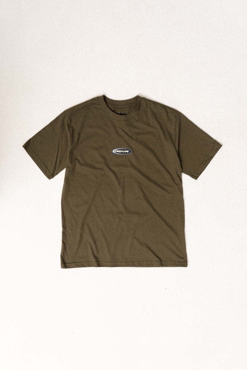 Camiseta Aqva Vintage Logo Green