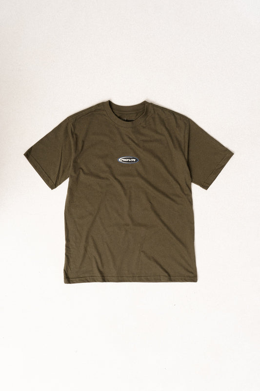 Camiseta Aqva Vintage Logo Green