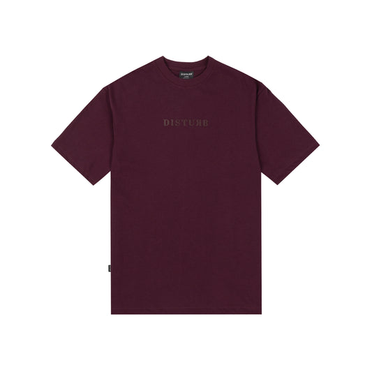 Camiseta Disturb Core Logo Bordô