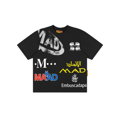 Camiseta Mad Patrocinio Preta