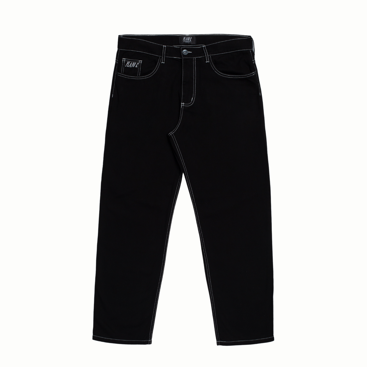 Calça Plano C Sarja Baggy Contrast