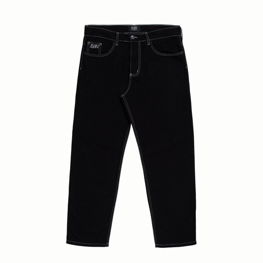 Calça Plano C Sarja Baggy Contrast