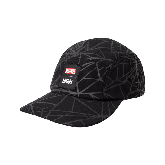 5 Panel High Spider Man Black