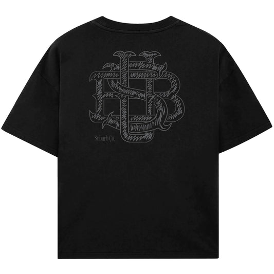 Camiseta Suburb Monogram Off White