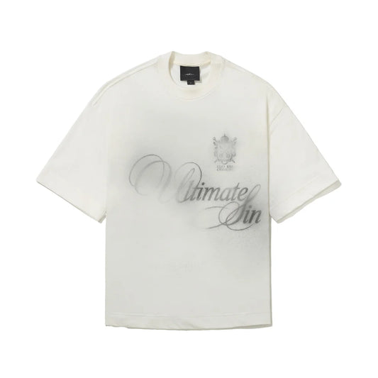 CAMISETA OVER "SIN" OFF WHITE