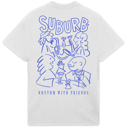 Camiseta Suburb Union Off White