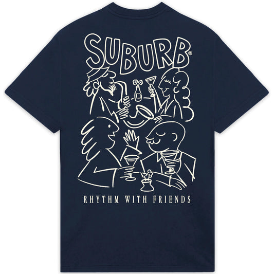 Camiseta Suburb Union Azul