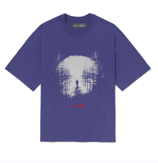 Camiseta QC For High Overview Blue