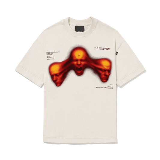 CAMISETA ELO REGULAR "RAGE" OFF WHITE