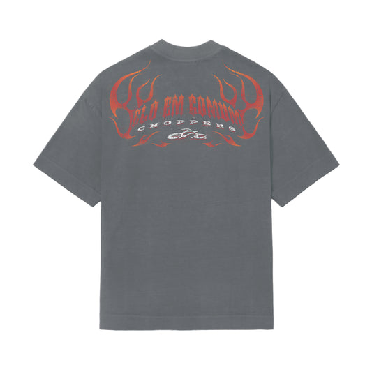 CAMISETA ELO REGULAR   CHOPPER  PRETO