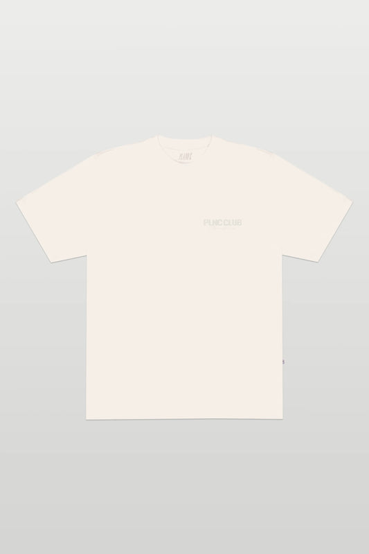 Camiseta Plano C  "PLNC CLUB" Off White
